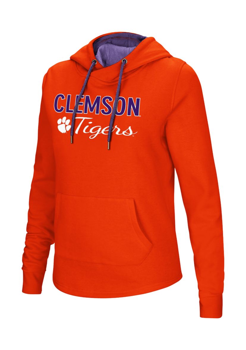 NCAA Clemson Tigers Graphic Crossover Pullover Hoodie
