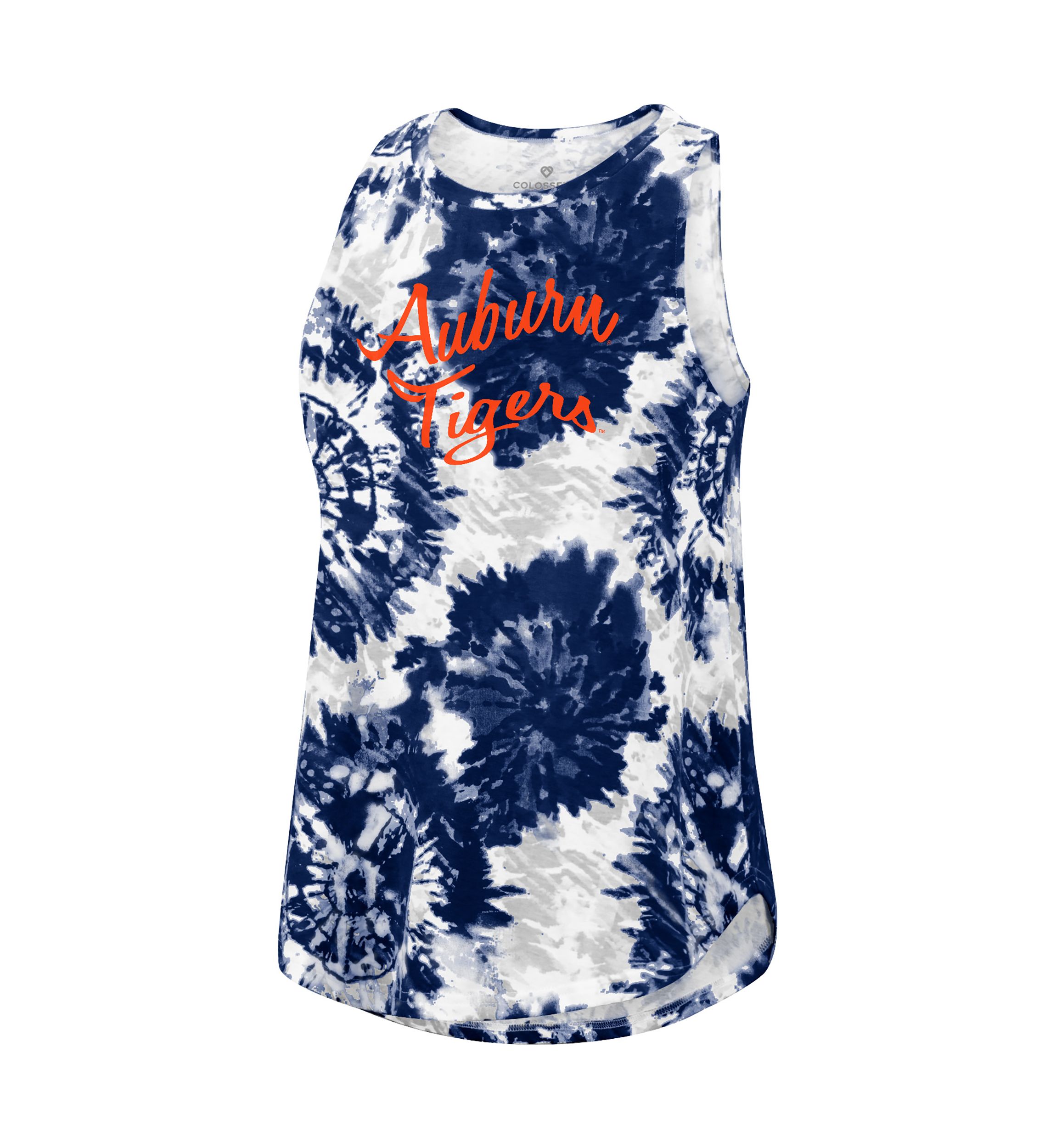 NCAA Auburn Tigers Tie Dye Graphic Tank  