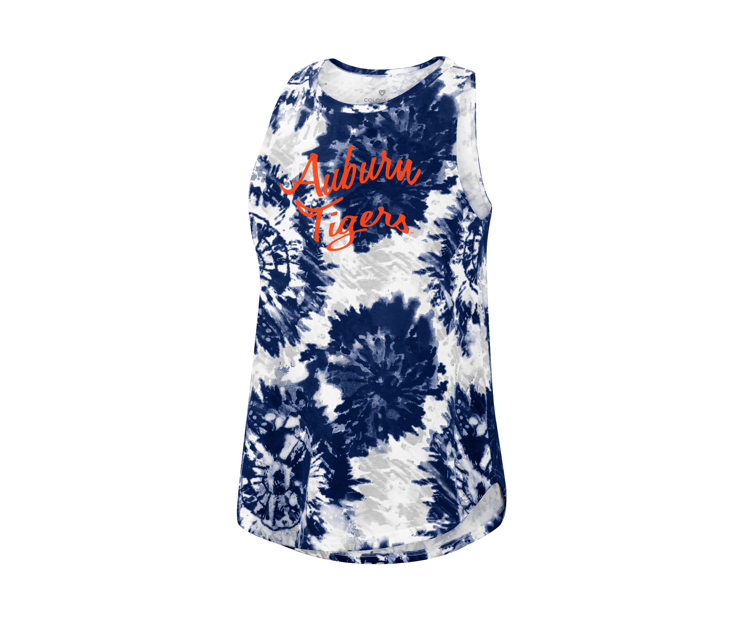 NCAA Auburn Tigers Tie Dye Graphic Tank  