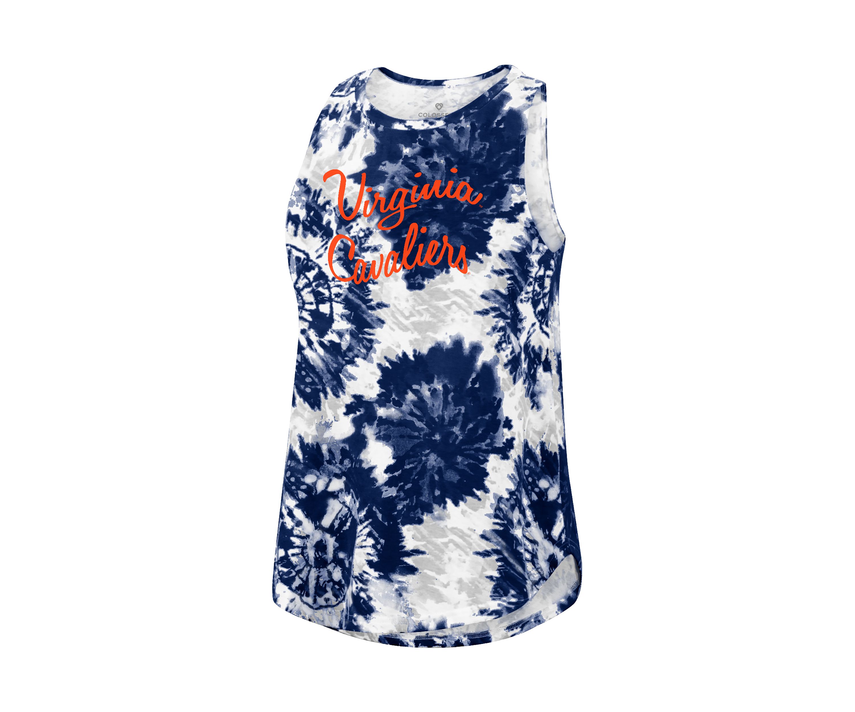 NCAA Virginia Cavaliers  Tie Dye Graphic Tank 