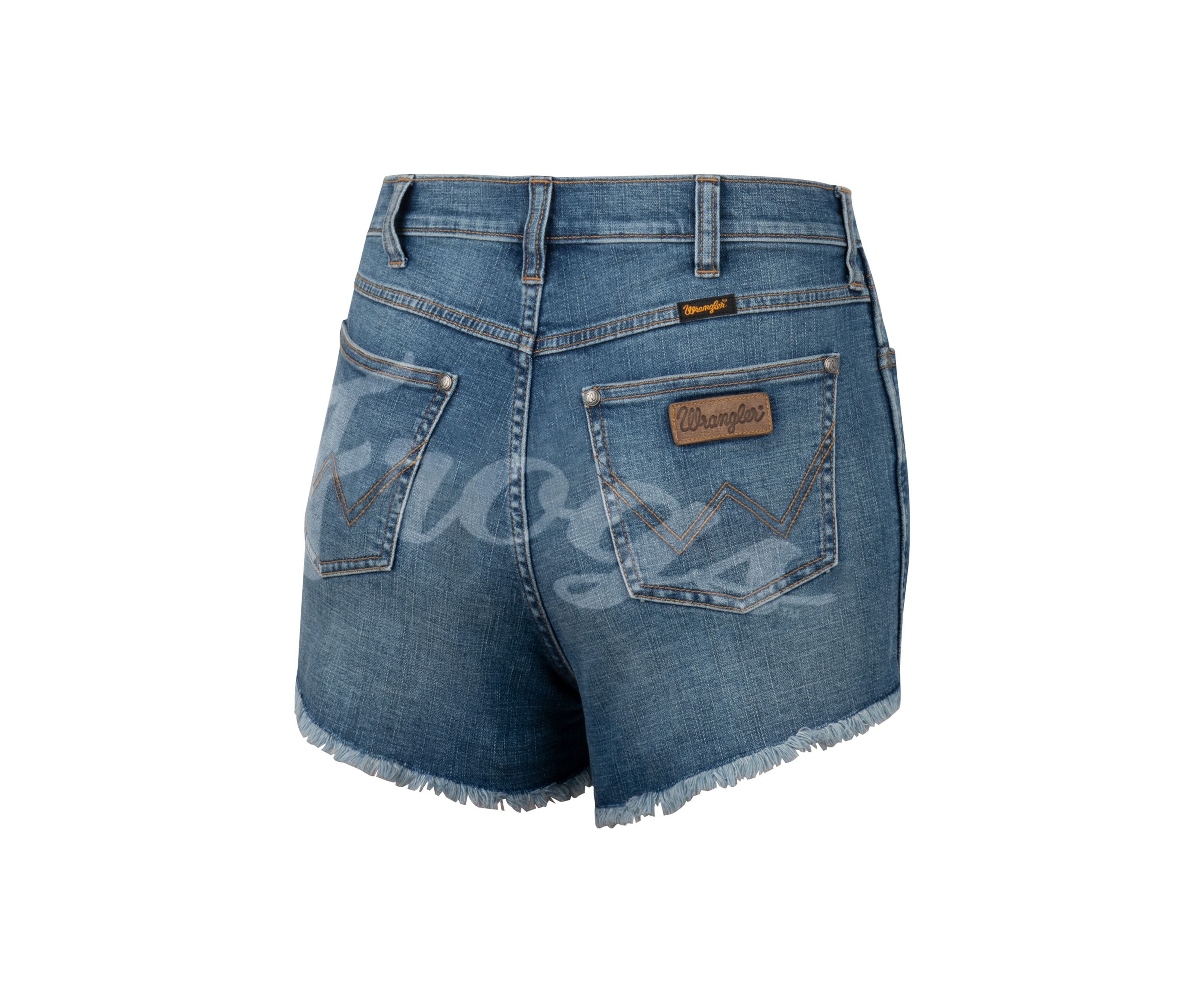 Womens NCAA TCU Horned Frogs Retro High Rise Cut Off Denim Shorts