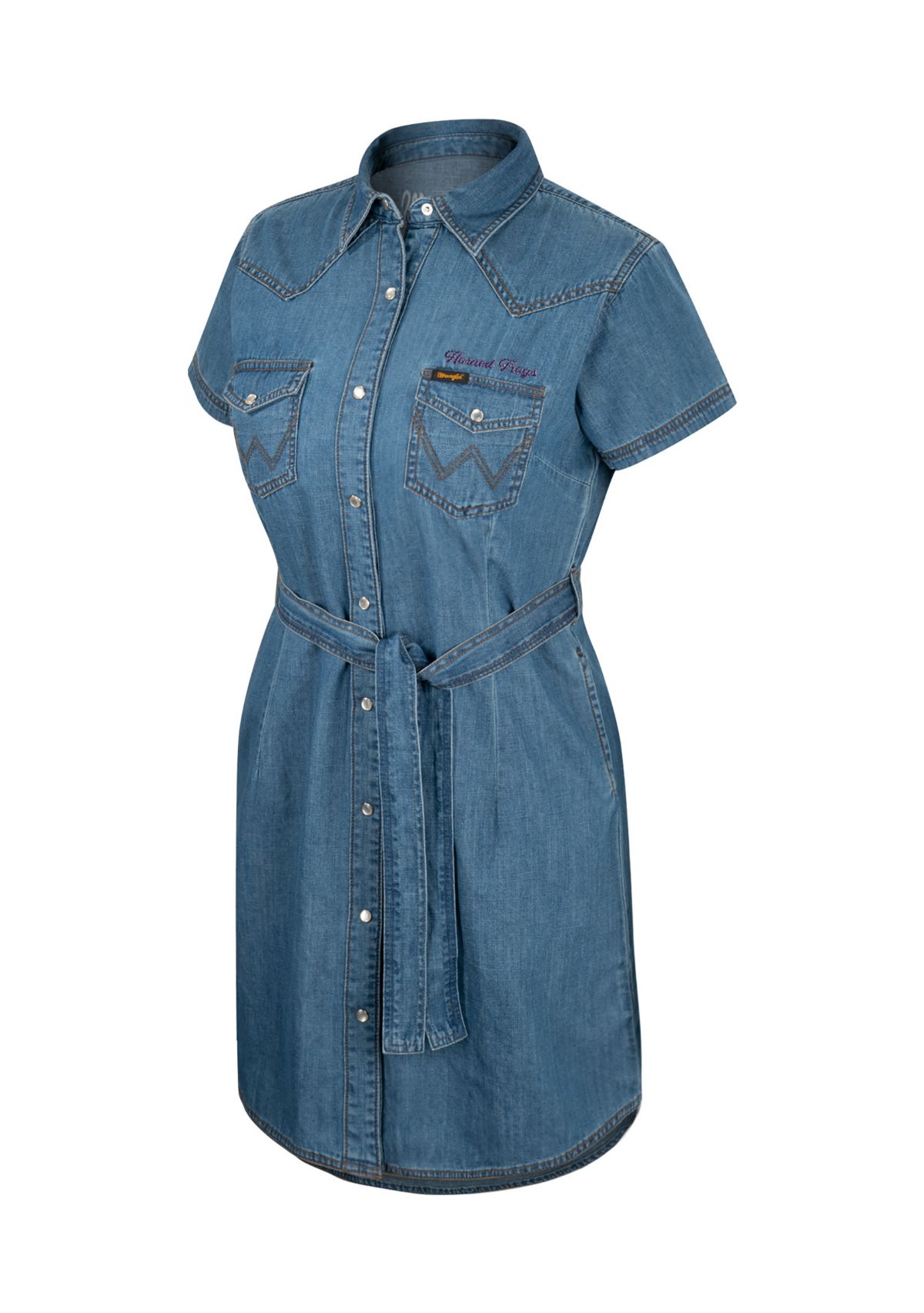 NCAA TCU Horned Frogs Denim Dress 
