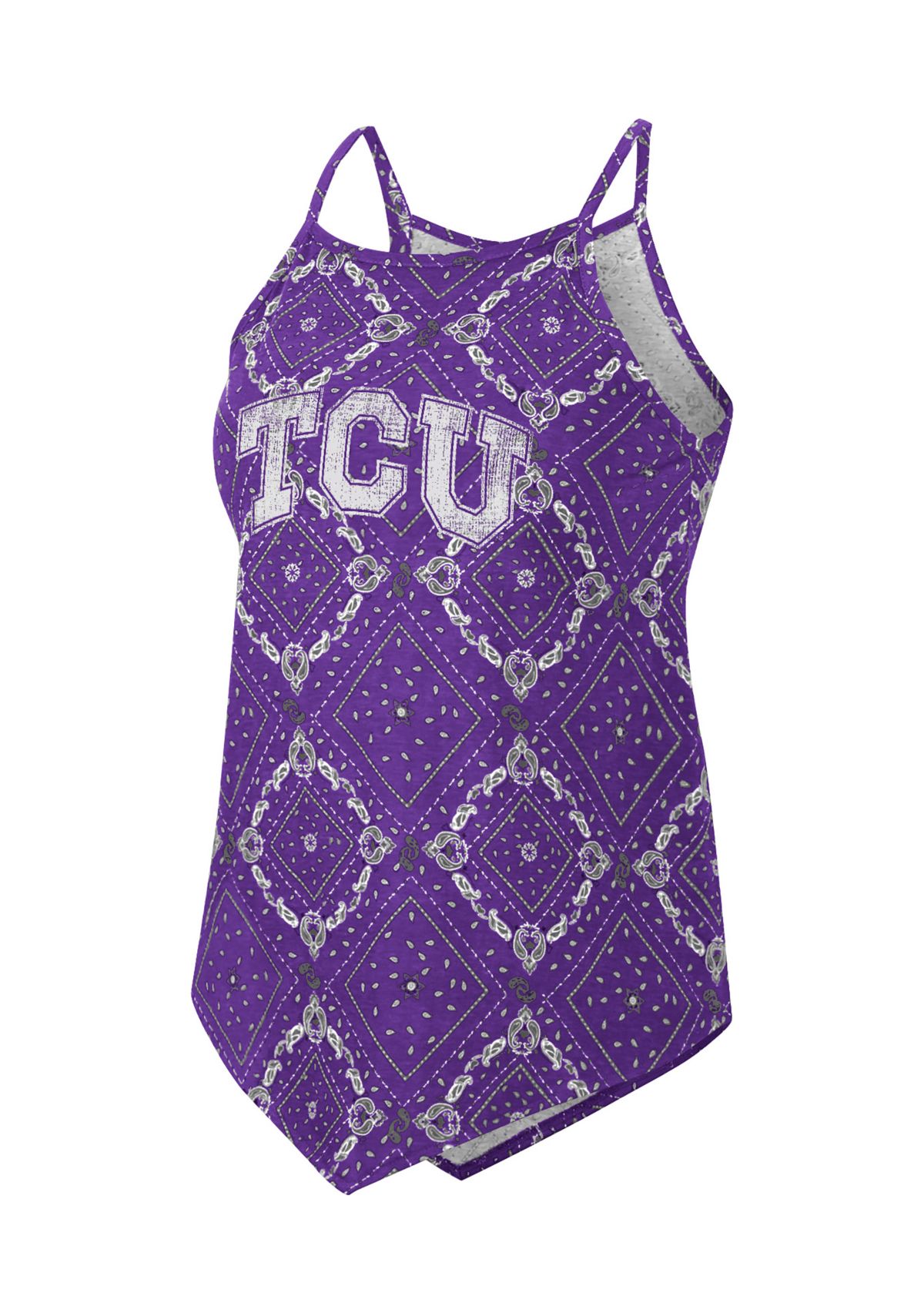 Womens NCAA TCU Horned Frogs  Bandana Tank