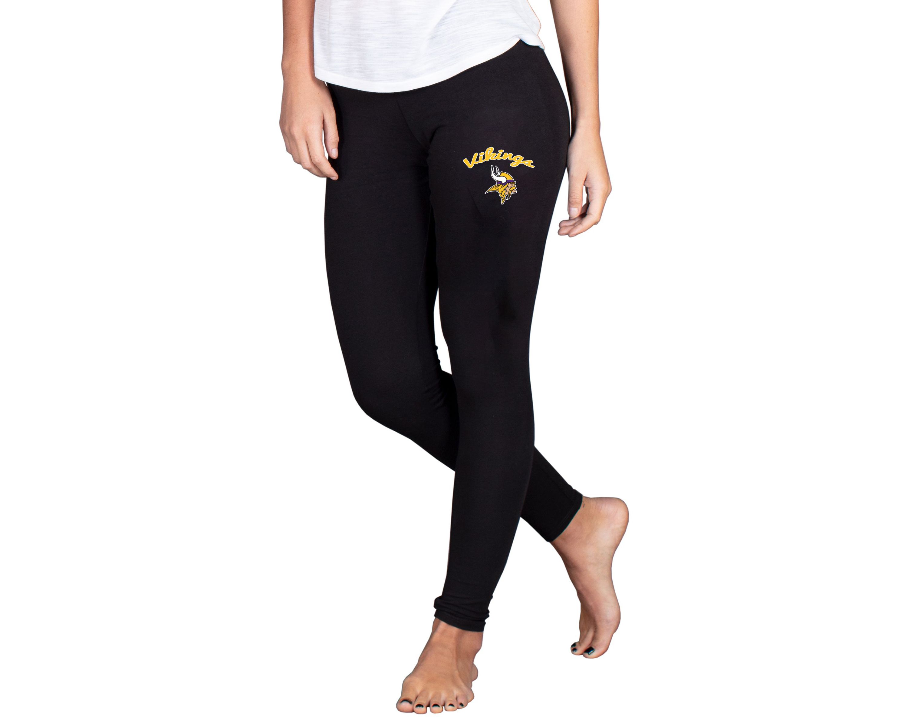 NFL Ladies Minnesota Vikings Fraction Slounge Legging