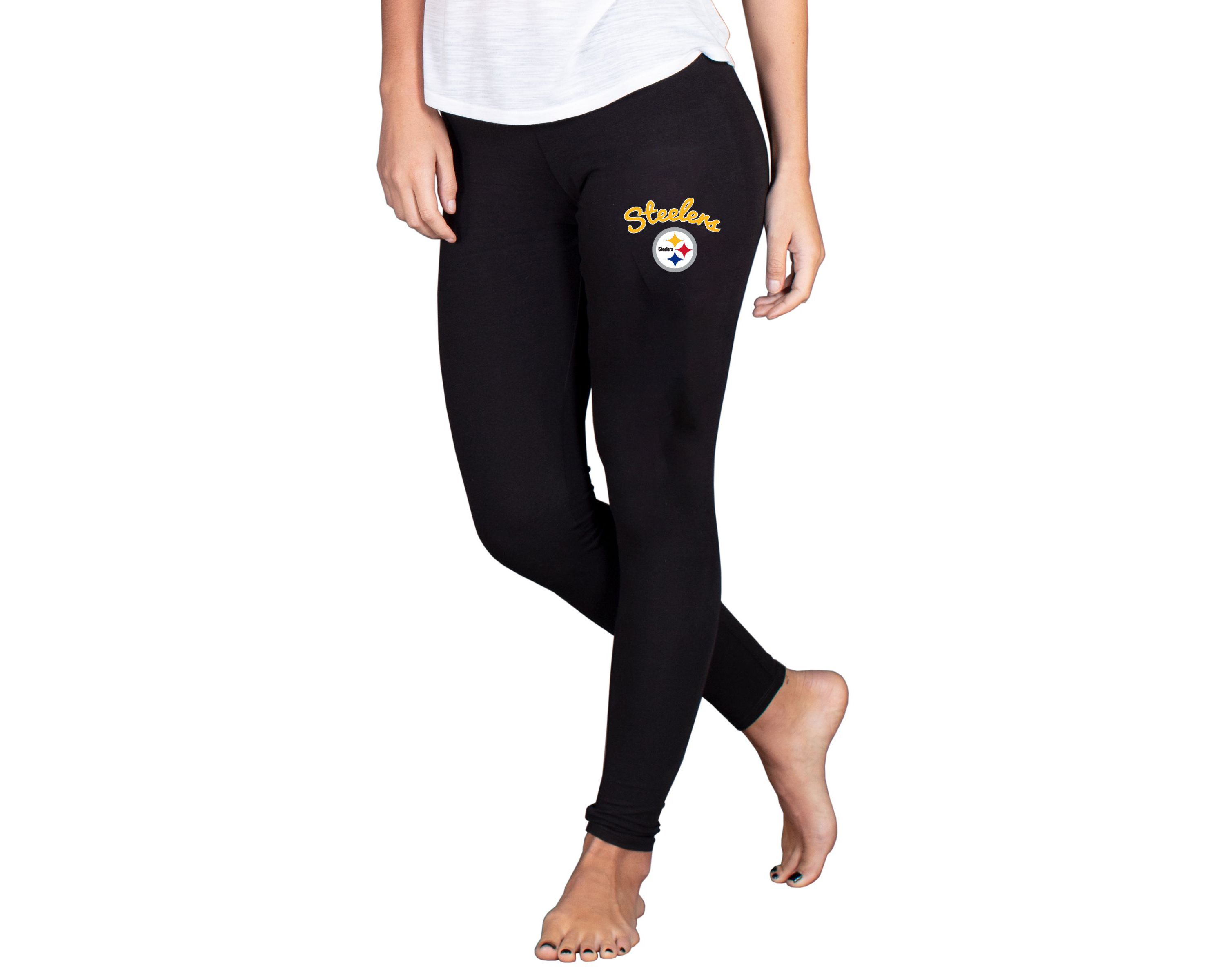 NFL Ladies Pittsburgh Steelers Fraction Slounge Legging
