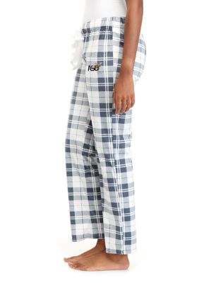 HBCU  Alabama State Hornets Plaid Fleece Pajama Pants