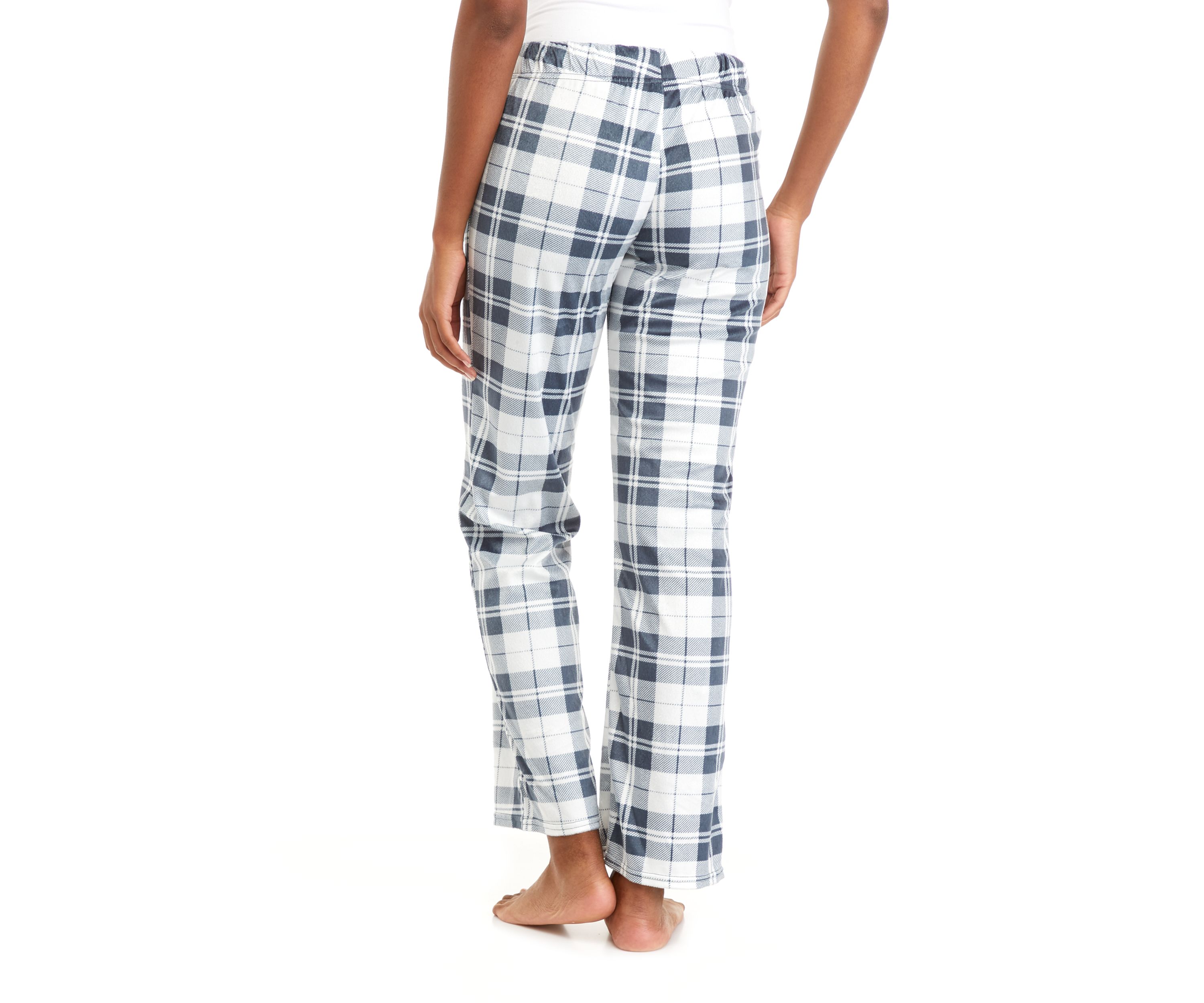 HBCU Tuskegee Golden Tigers Plaid Fleece Pajama Pants 