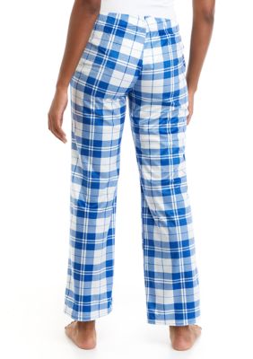 HBCU  Virginia State Trojans Plaid Fleece Pajama Pants