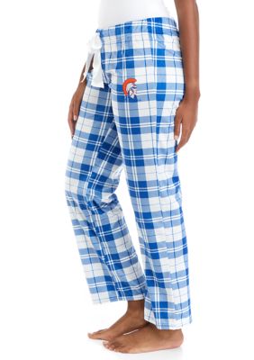 HBCU  Virginia State Trojans Plaid Fleece Pajama Pants