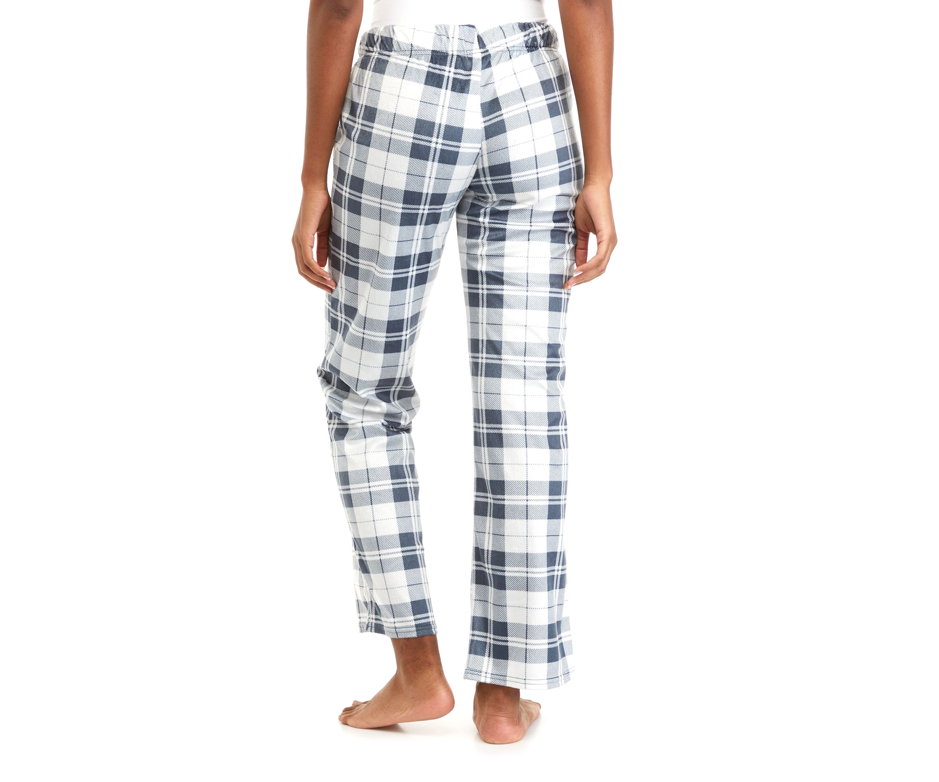 HBCU  Clark Atlanta Panthers HBCU Plaid Fleece Pajama Pants 