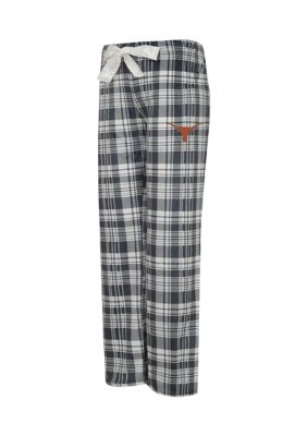 NCAA Texas Longhorns Lapse Plaid Silky Fleece Pants