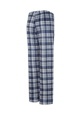 NCAA Auburn Tigers Lapse Plaid Silky Fleece Pants