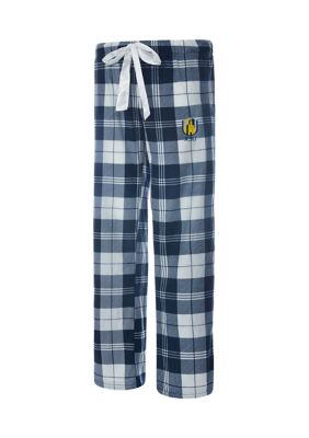 NCAA James Madison Dukes Plaid Silky Fleece Pants