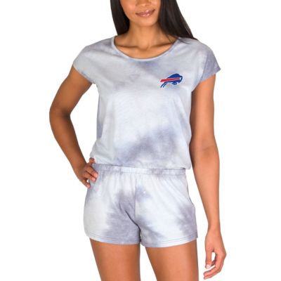 Concepts Sport NFL Ladies Buffalo Bills Marina Romper, Gray, Large