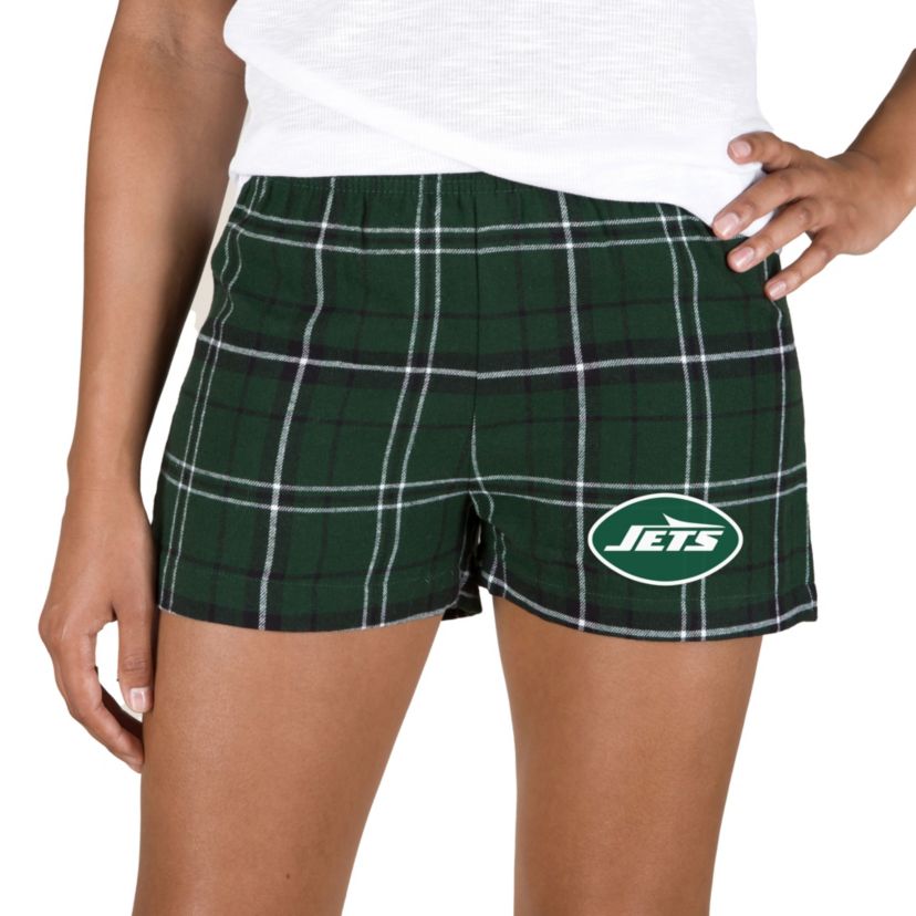 NFL Ultimate Ladies New York Jets Flannel Short