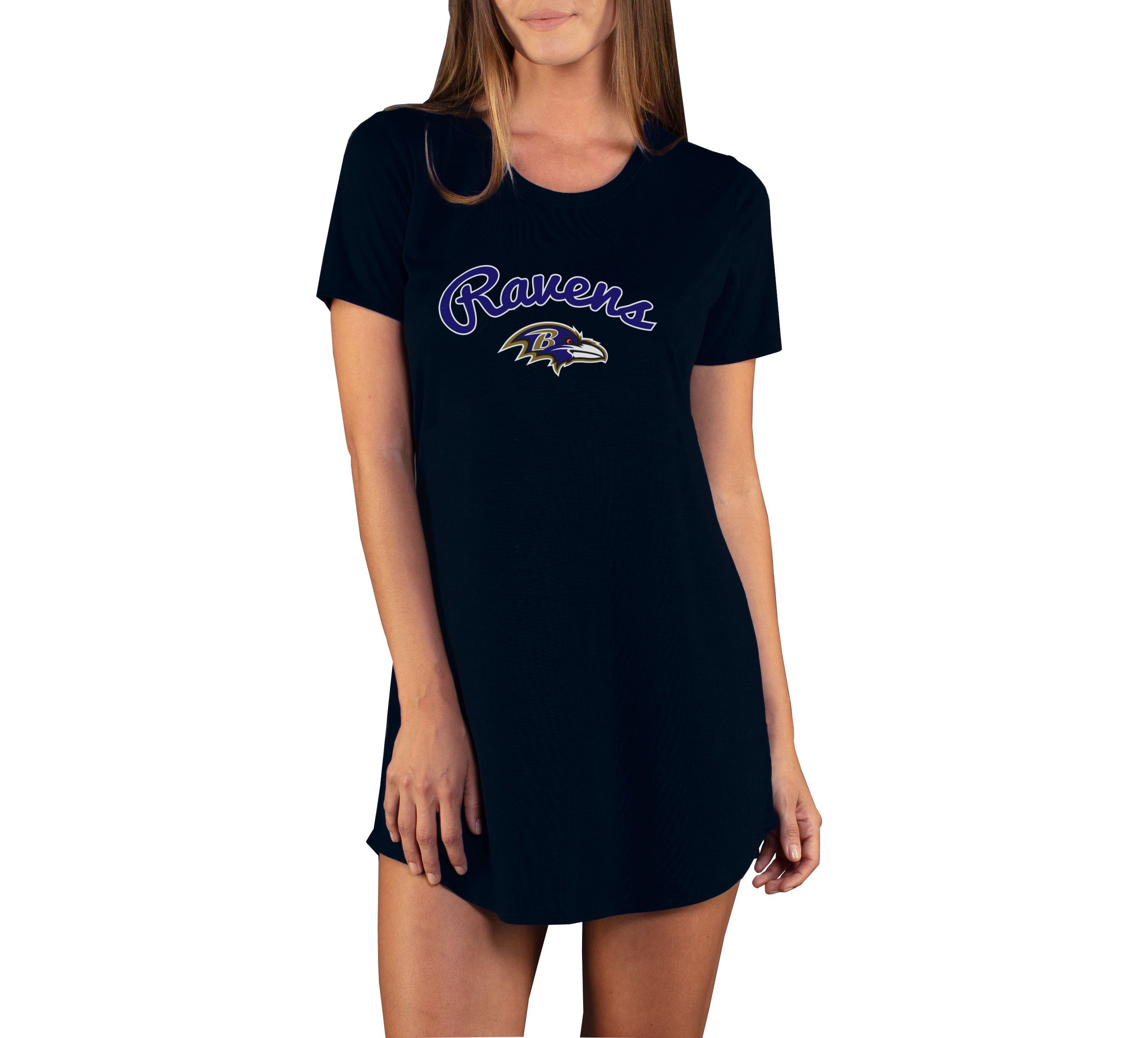 NFL Marathon Baltimore Ravens Ladies Nightshirt