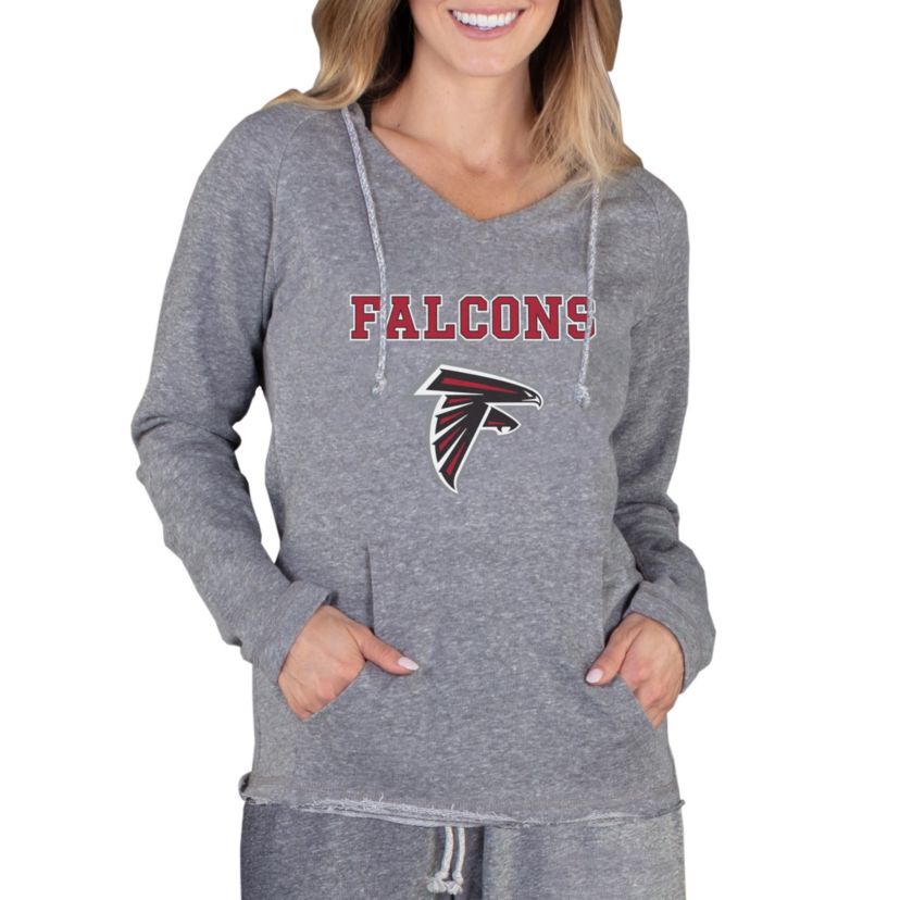 NFL Mainstream Atlanta Falcons Ladies LS Hooded Top