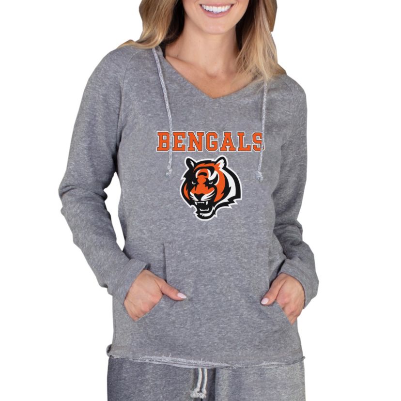 NFL Mainstream Cincinnati Bengals Ladies LS Hooded Top