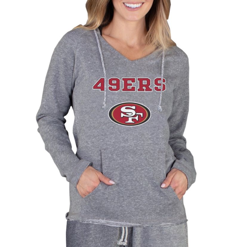 NFL Mainstream San Francisco 49ers Ladies LS Hooded Top