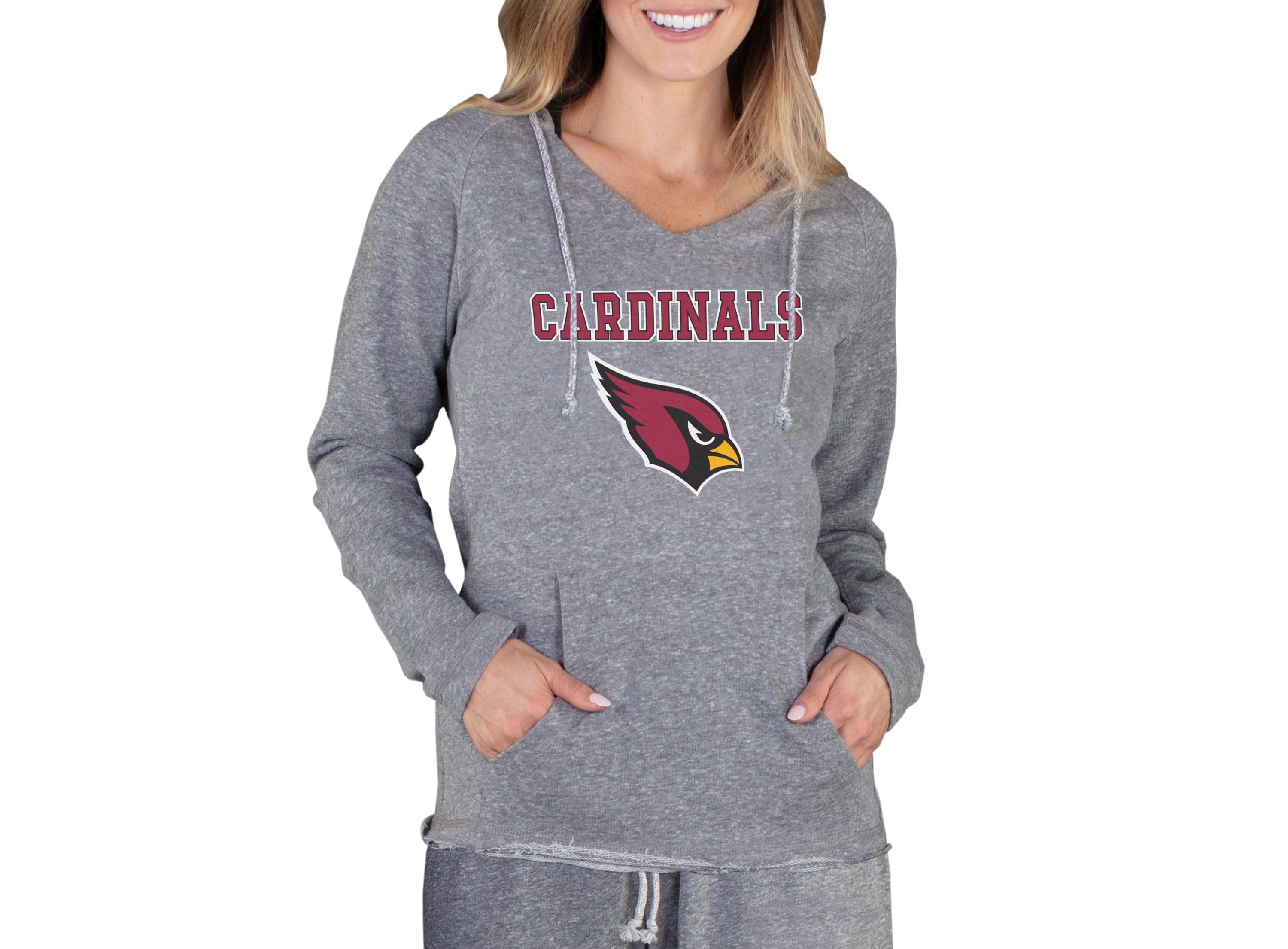 NFL Mainstream Arizona Cardinals Ladies LS Hooded Top