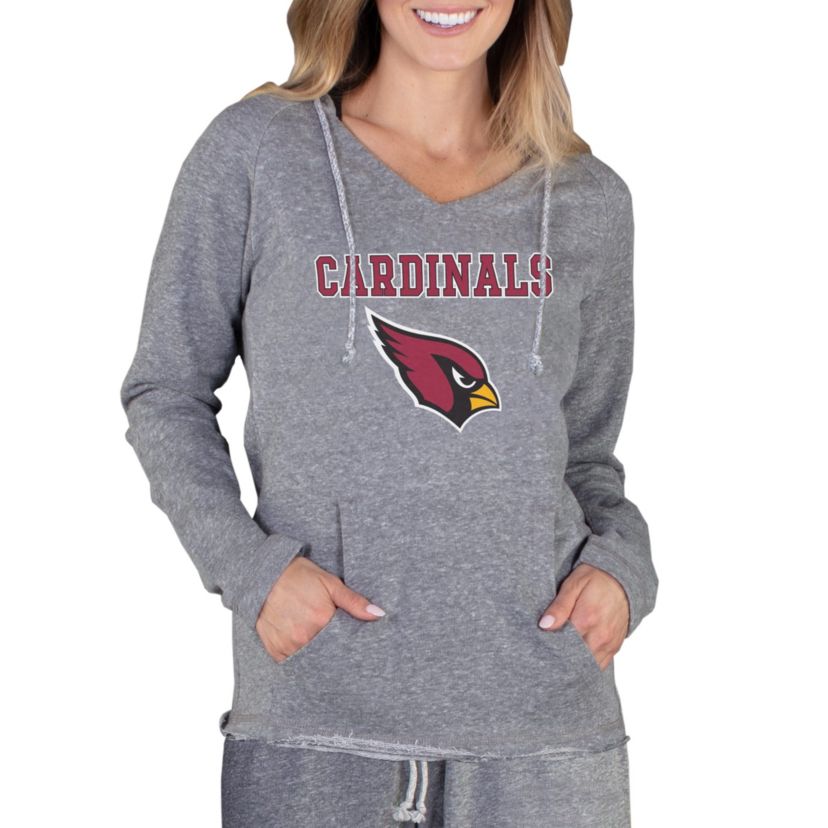 NFL Mainstream Arizona Cardinals Ladies LS Hooded Top