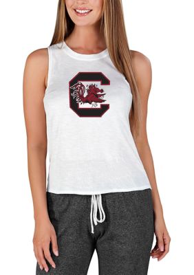 Women's Gameday Couture White ECSU Vikings Boyfriend Fit Long