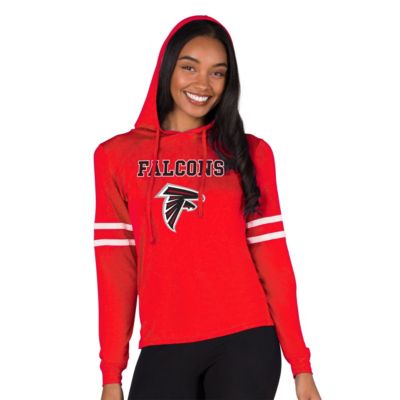 Concepts Sport NFL Marathon Ladies Atlanta Falcons Knit L/S Hoodie, Large