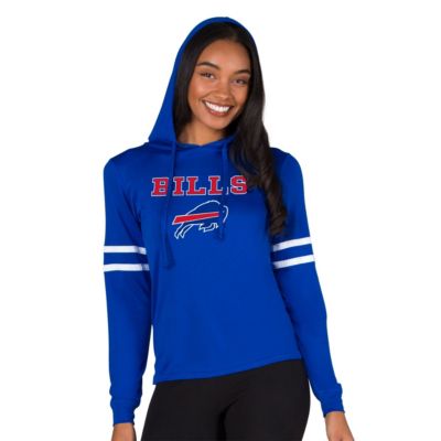 Concepts Sport NFL Marathon Ladies Buffalo Bills Knit L/S Hoodie, Medium