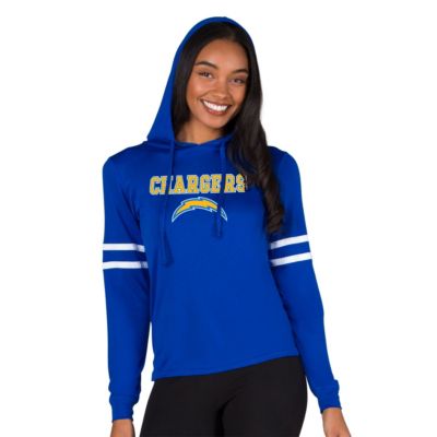 NFL Marathon Ladies Los Angeles Chargers Knit L/S Hoodie