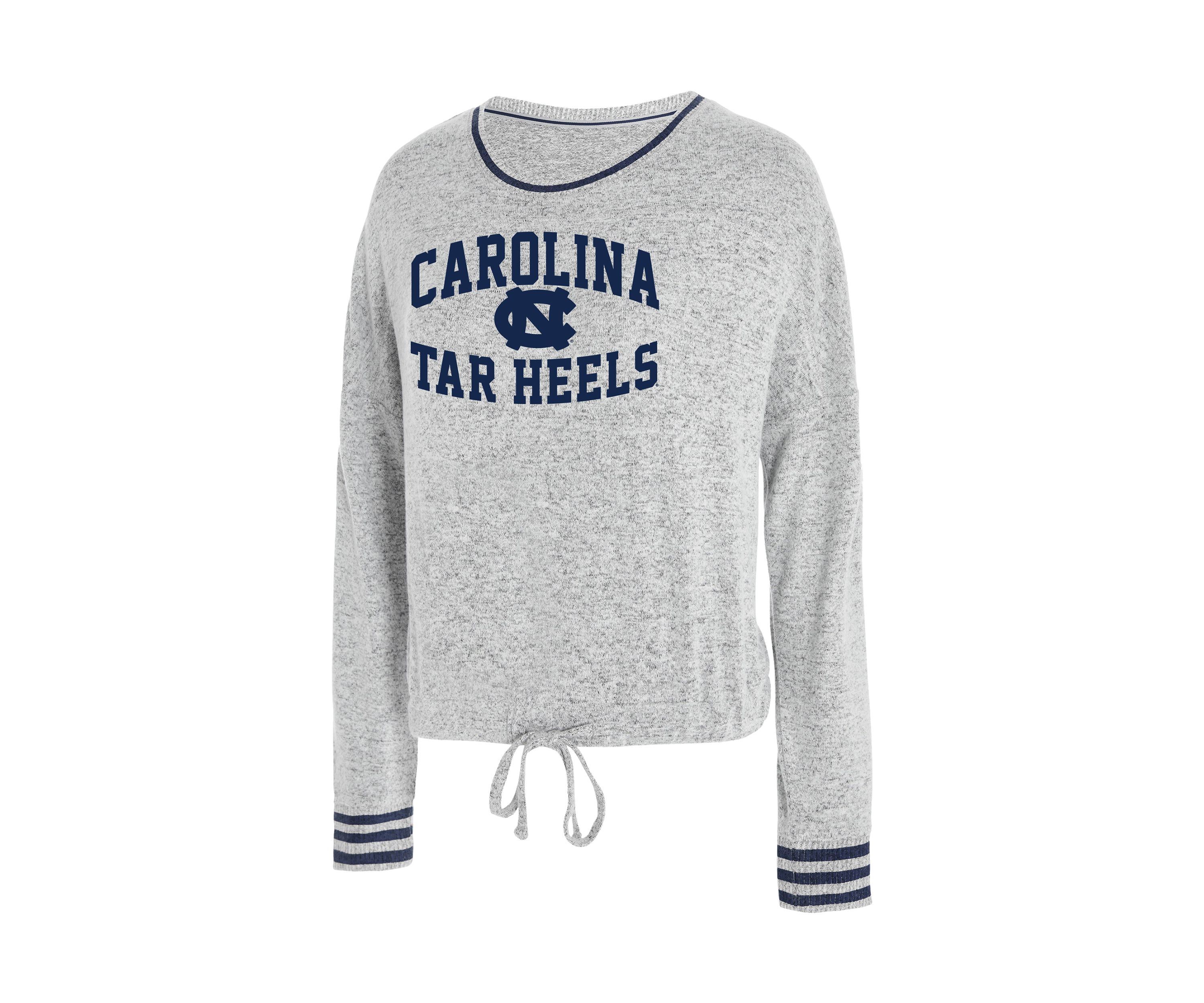NCAA North Carolina Tar Heels Siesta Sweater Knit Long Sleeve Top 