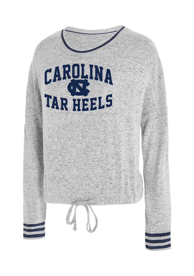 NCAA North Carolina Tar Heels Siesta Sweater Knit Long Sleeve Top 