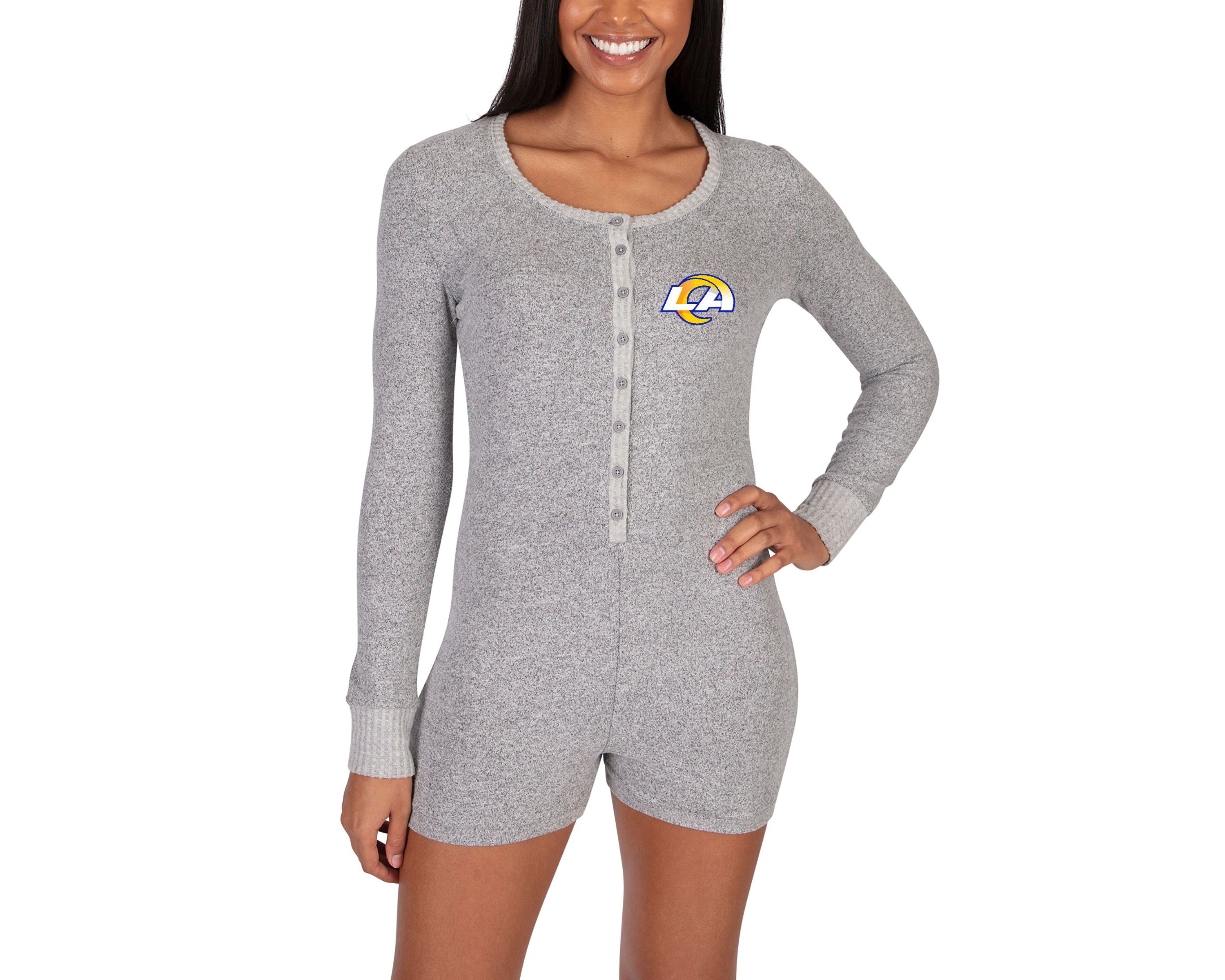 NFL Ladies Los Angeles Rams Venture Sweater Romper