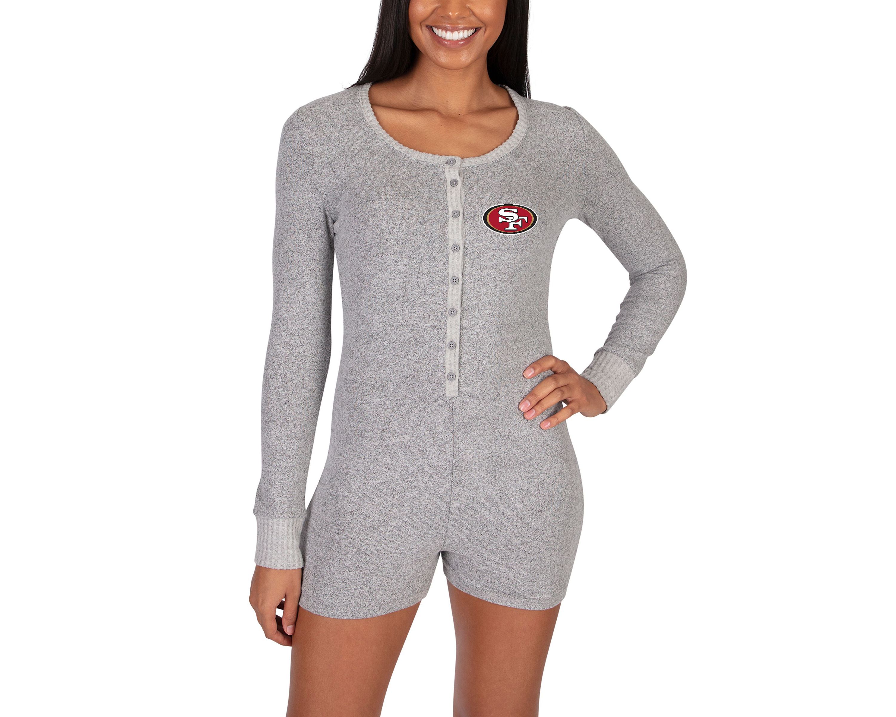NFL Ladies San Francisco 49ers Venture Sweater Romper