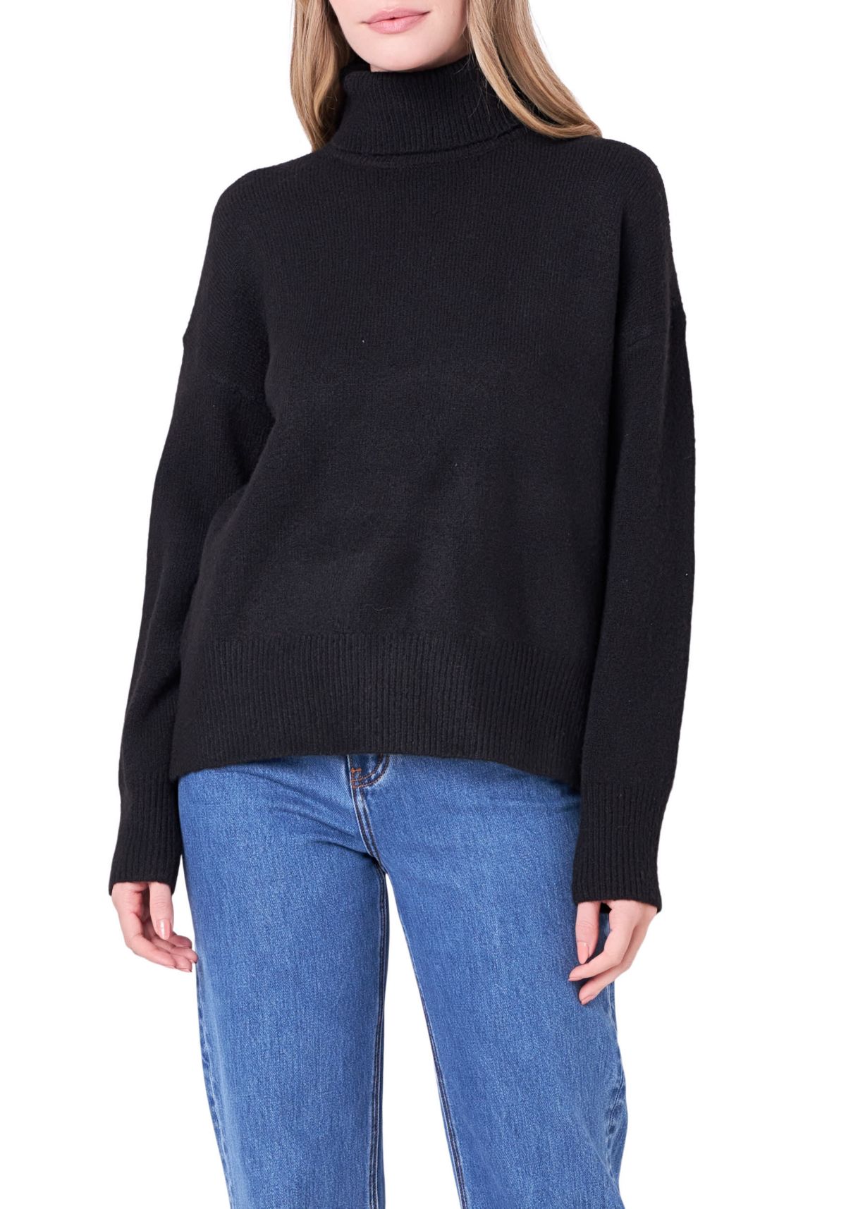 Turtleneck Long Sleeve Sweater