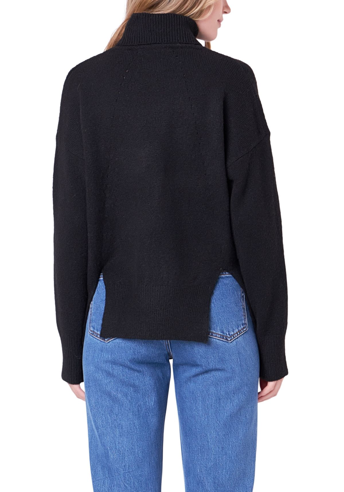 Turtleneck Long Sleeve Sweater