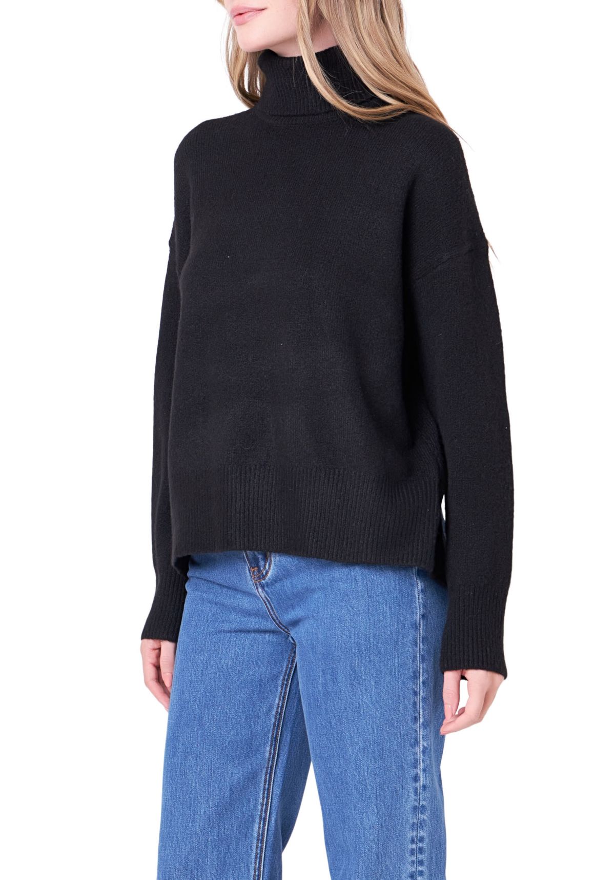 Turtleneck Long Sleeve Sweater
