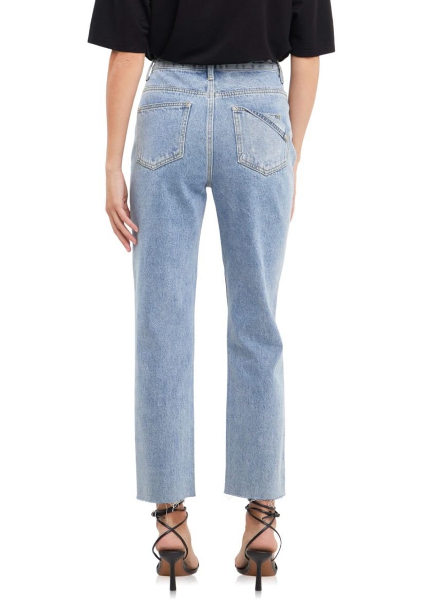 Destroyed Mom Jeans