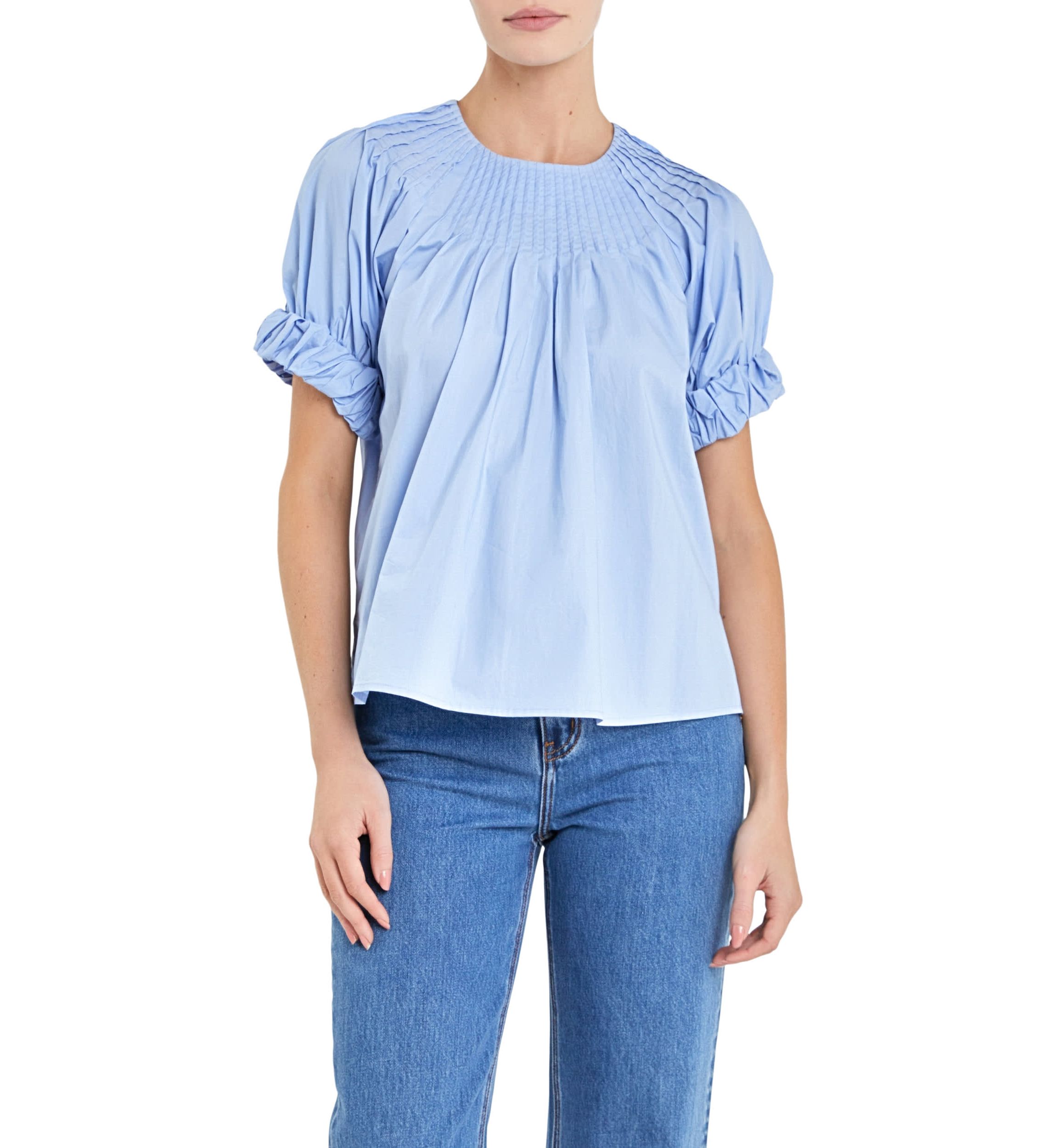 Tuck Detail Blouse