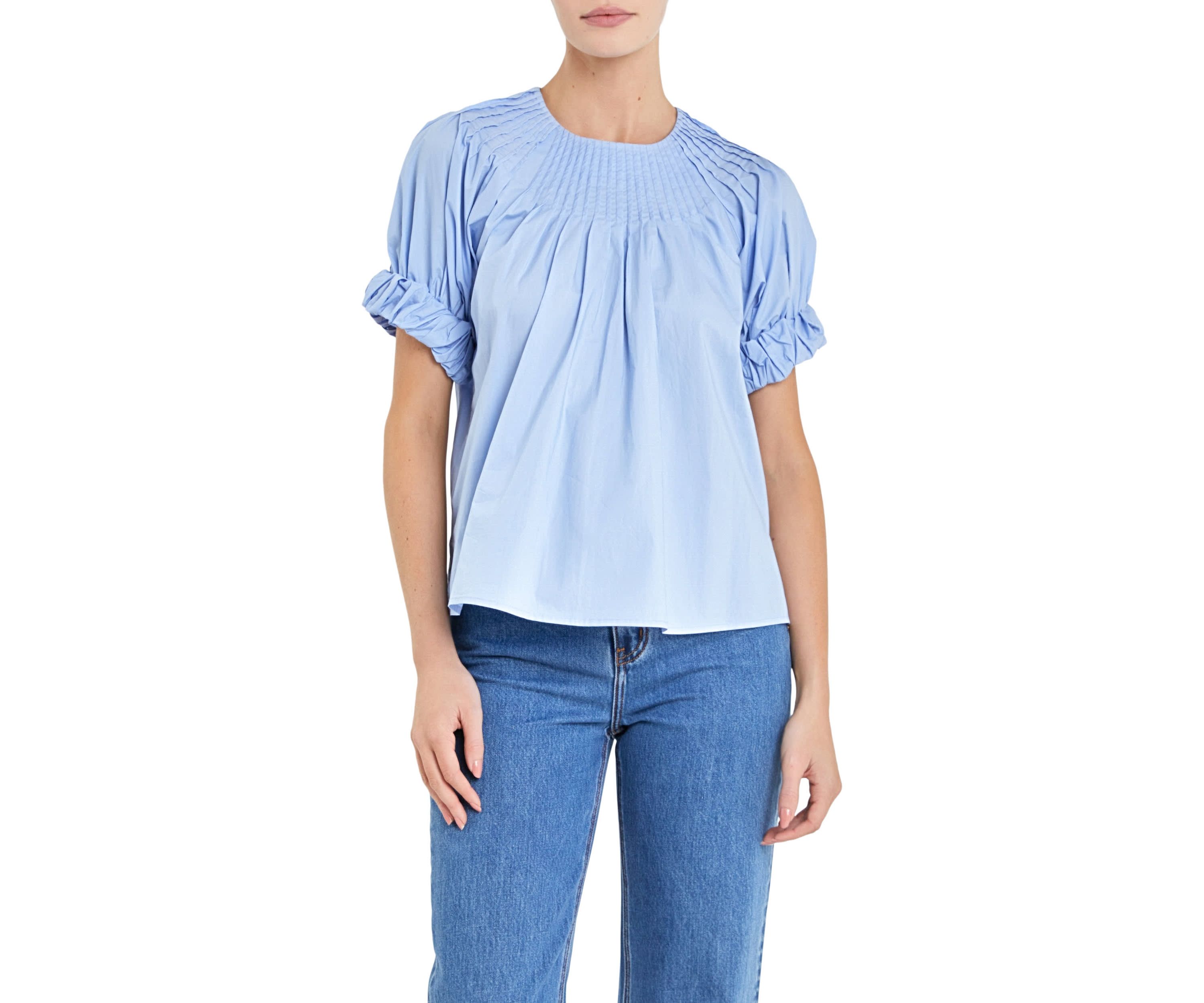 Tuck Detail Blouse