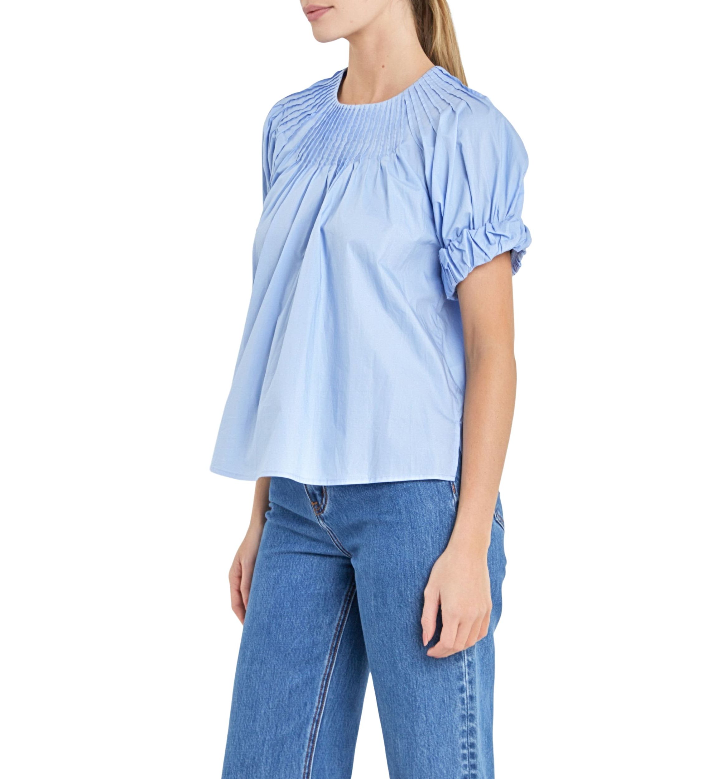 Tuck Detail Blouse