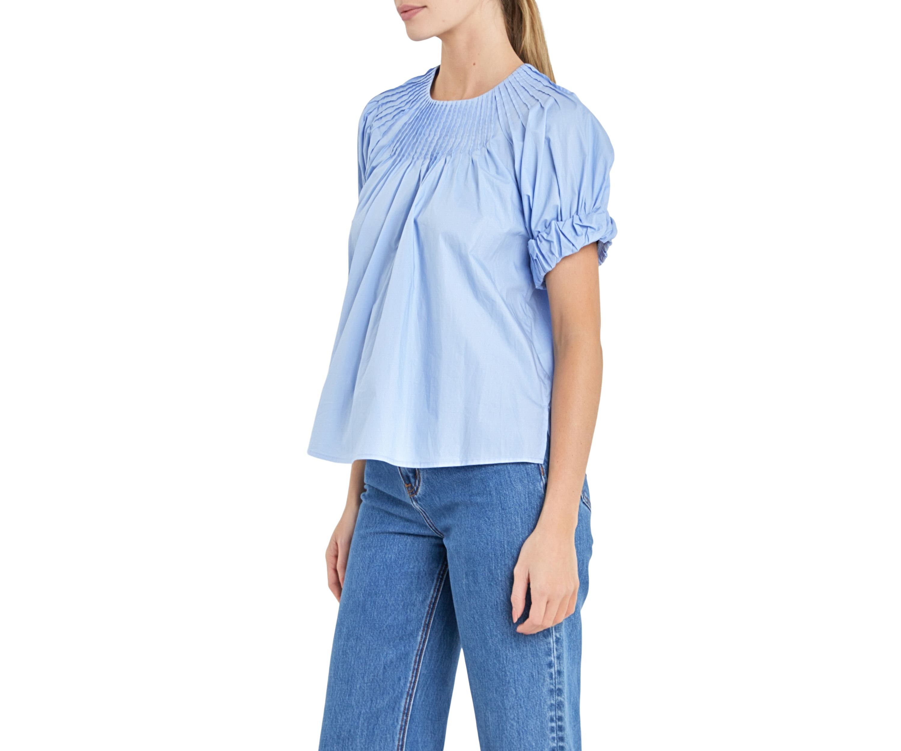 Tuck Detail Blouse