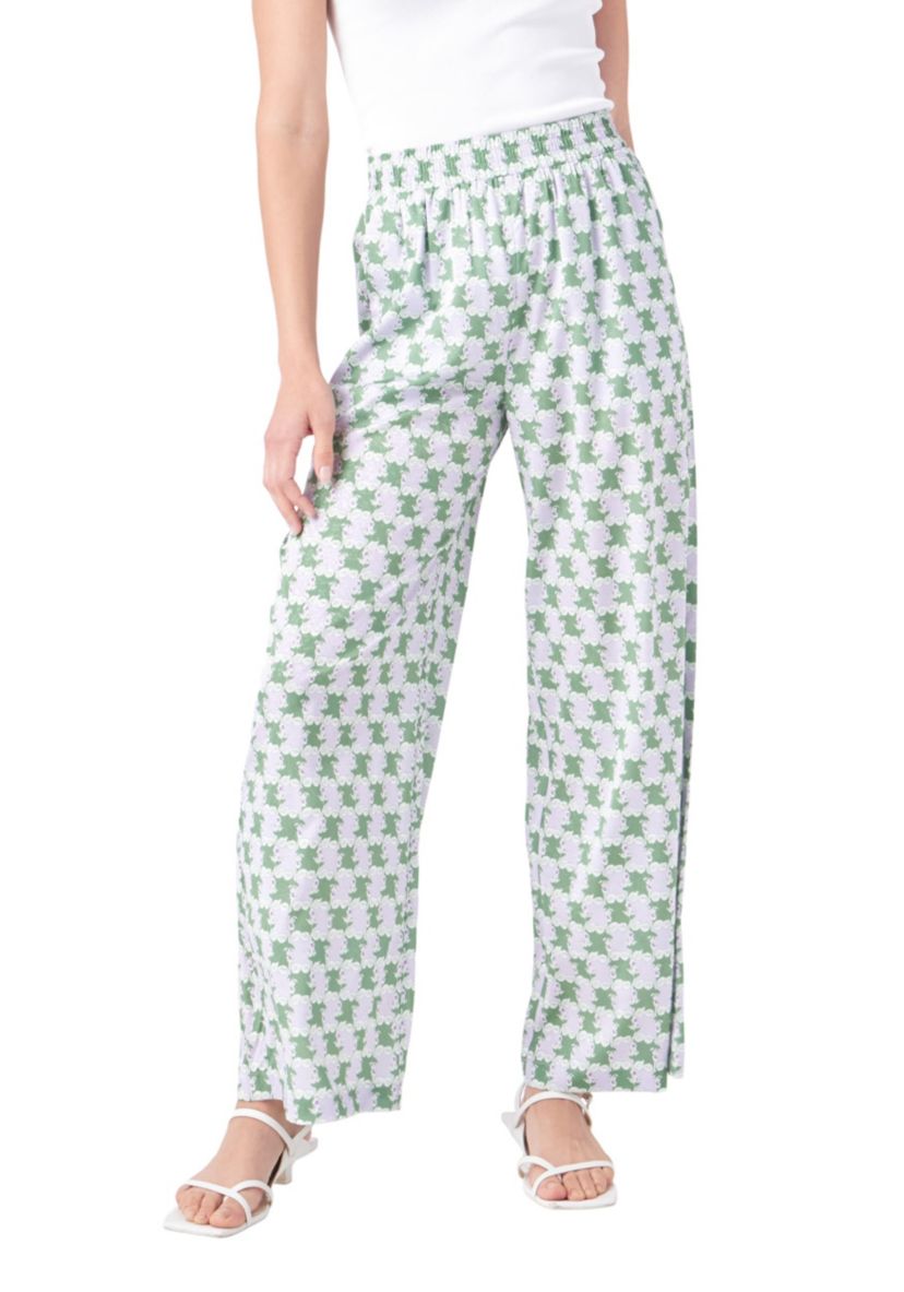 Printed Long Pants