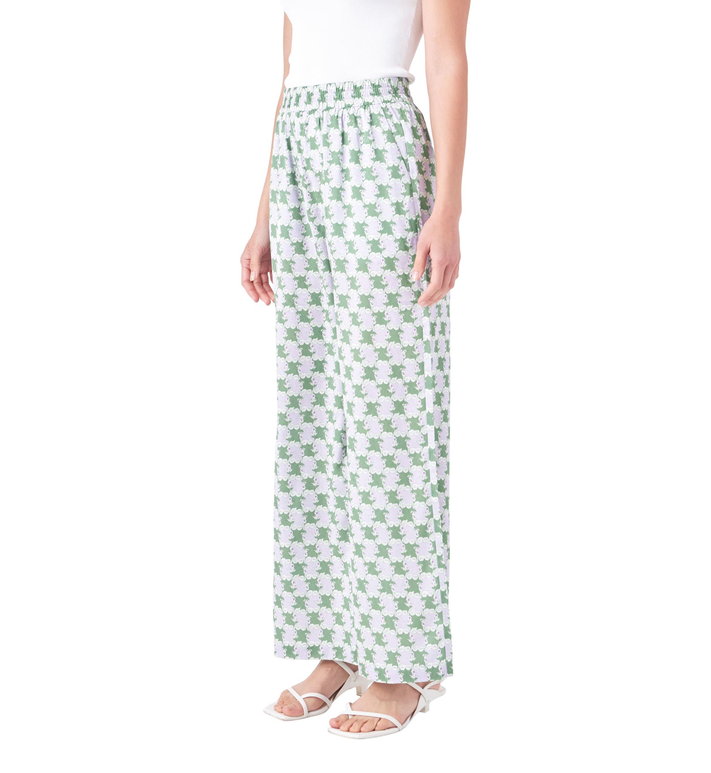 Printed Long Pants