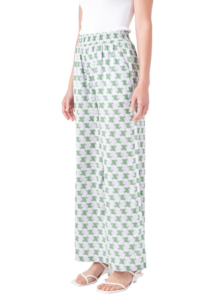Printed Long Pants