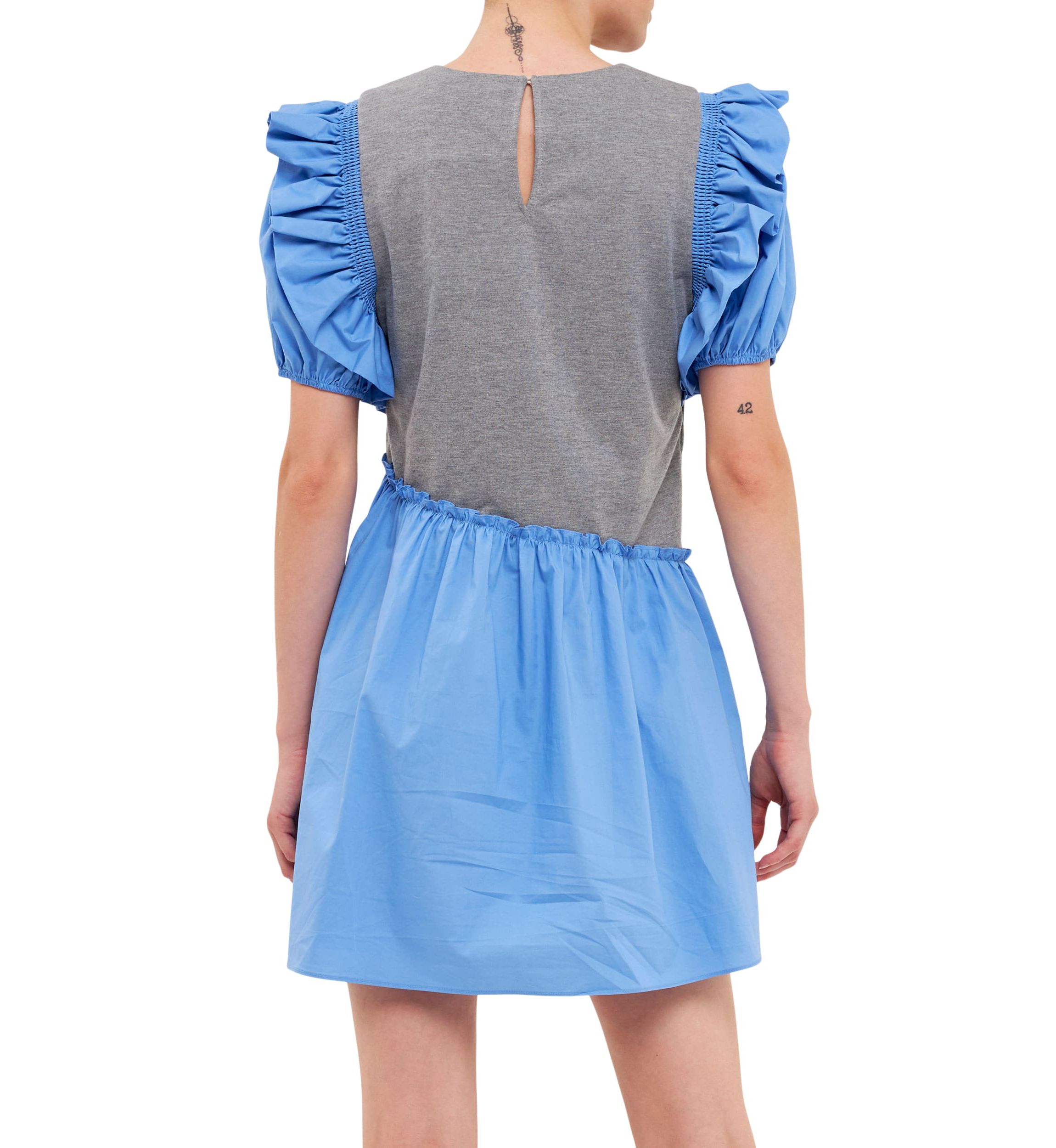 Asymmetrical Mini Dress