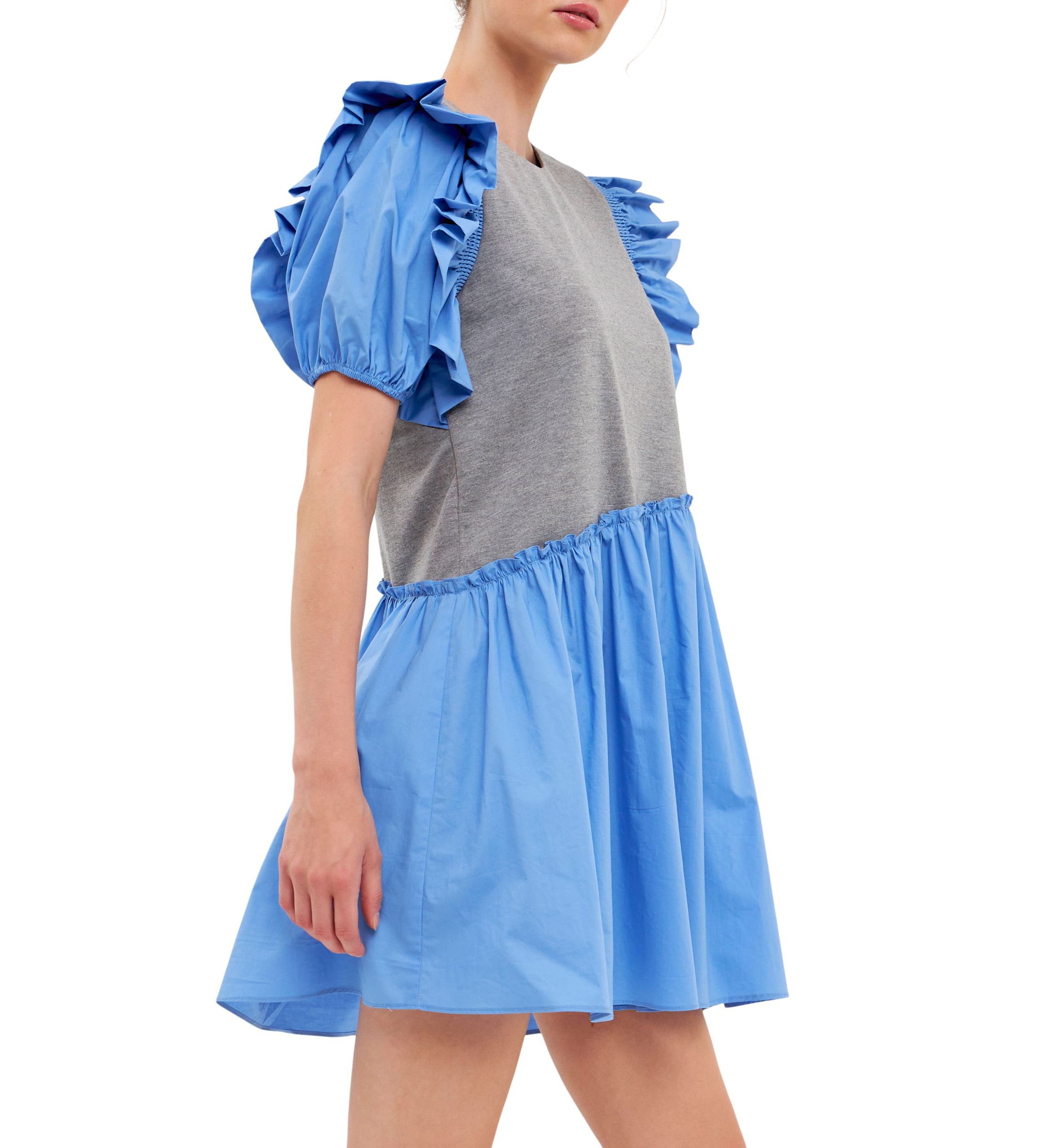 Asymmetrical Mini Dress