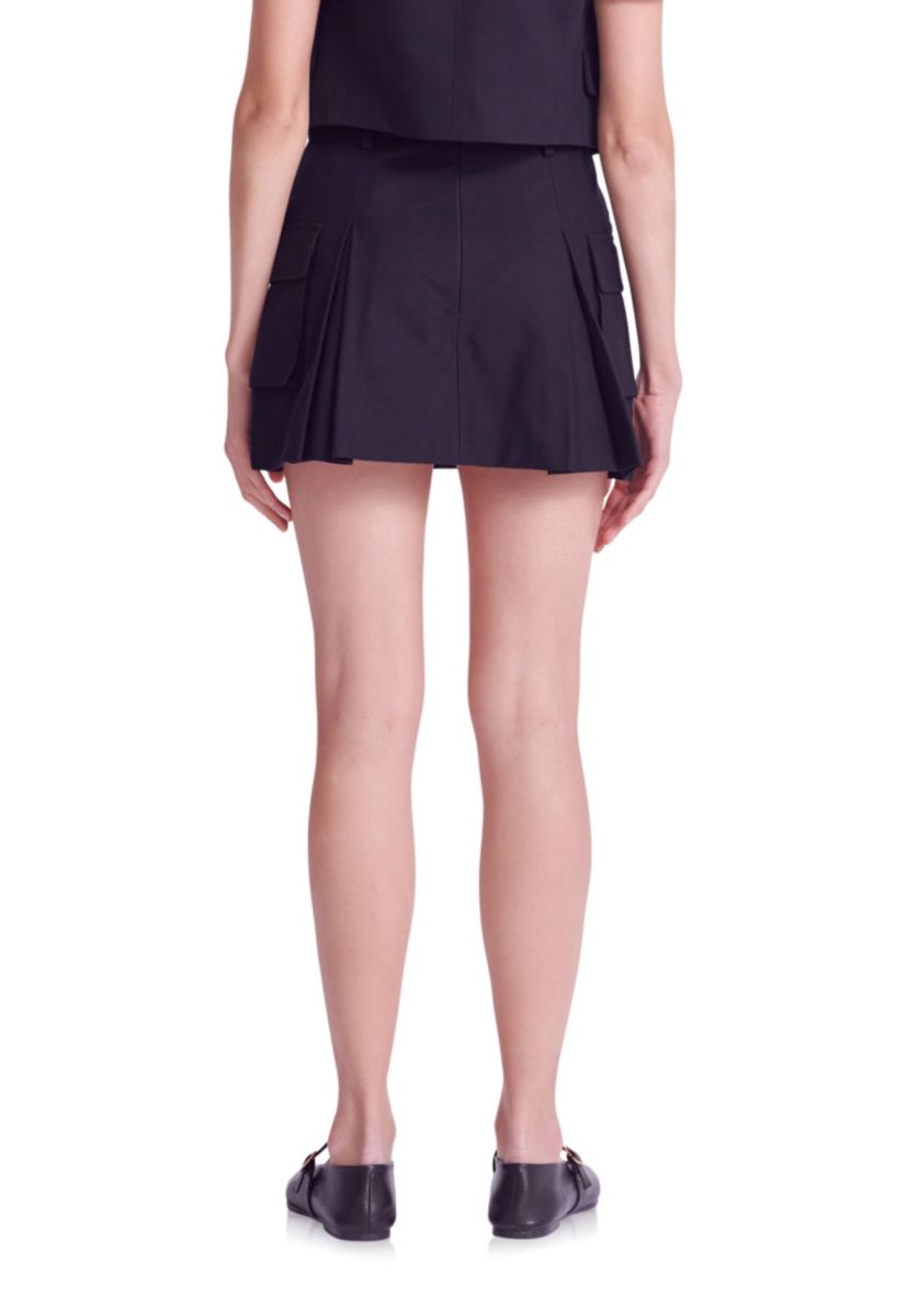 Flap Pocket Mini Cargo Skort