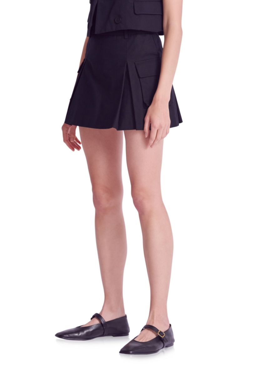 Flap Pocket Mini Cargo Skort