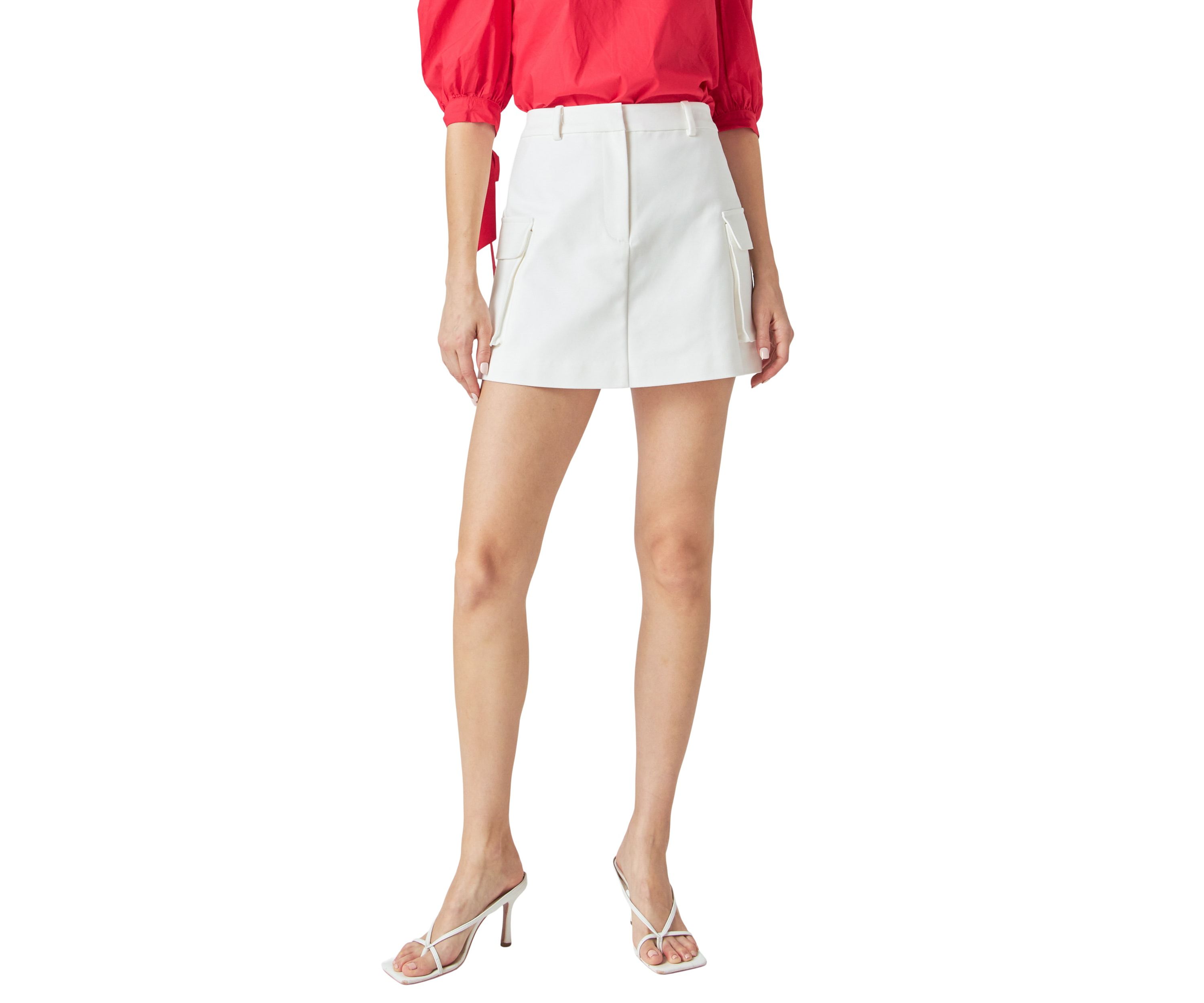 Pocket Detail Skort