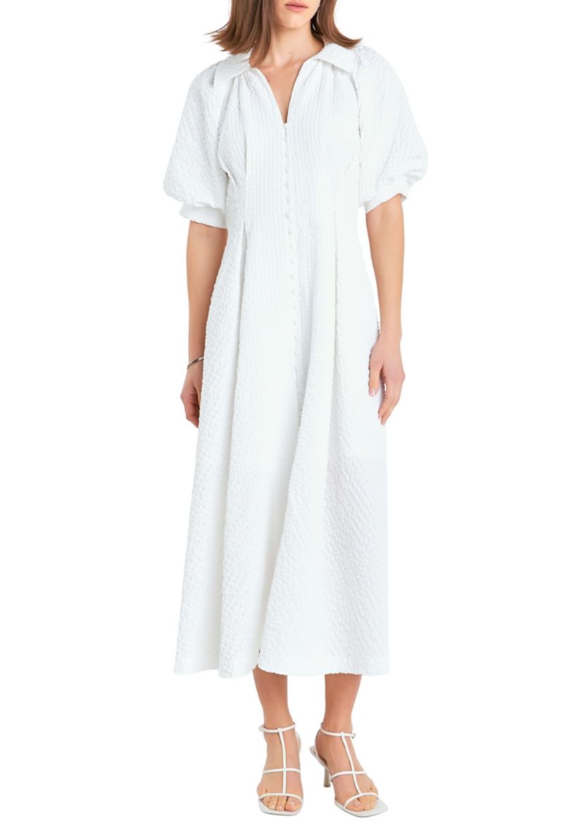 Shirt Midi Dress